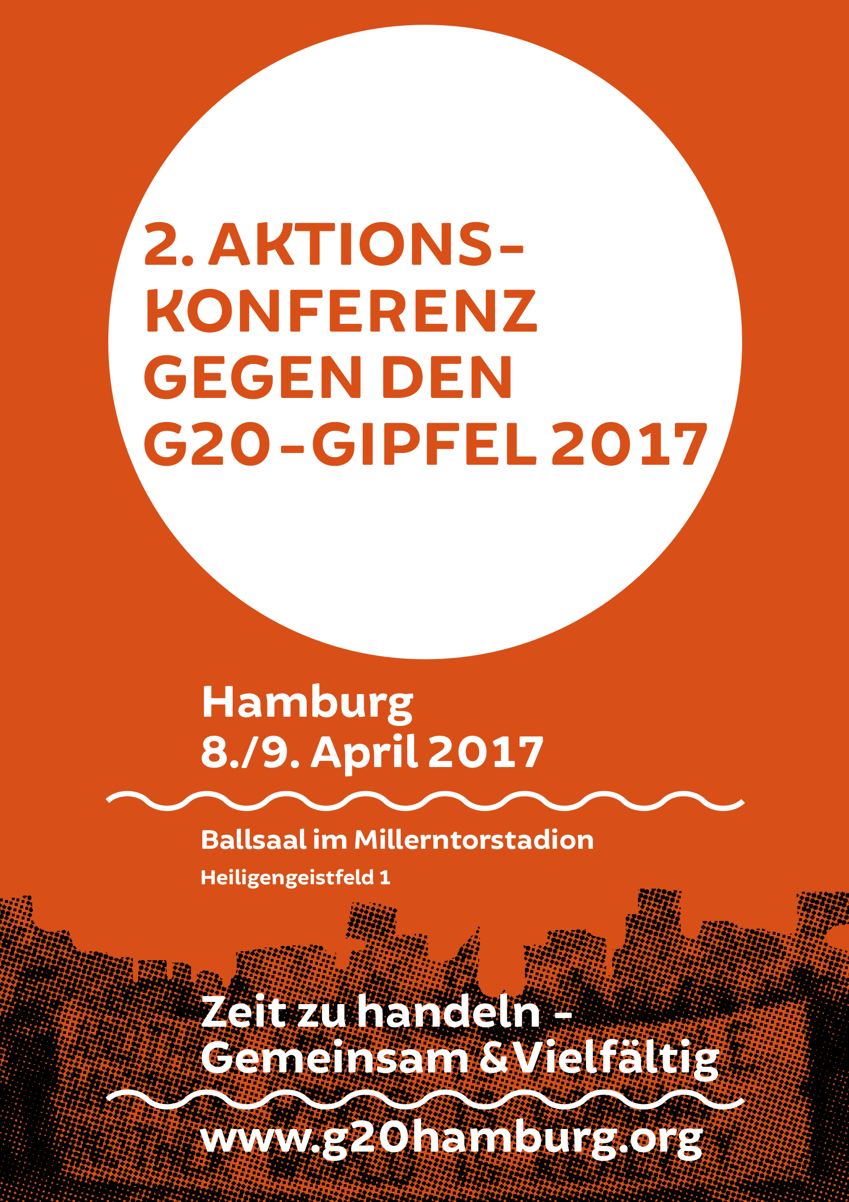 NO G20 Aktionskonferenz II in Hamburg