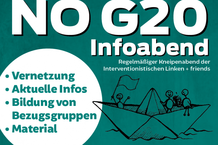 Gegen den G20-Gipfel in Hamburg im Juli 2017