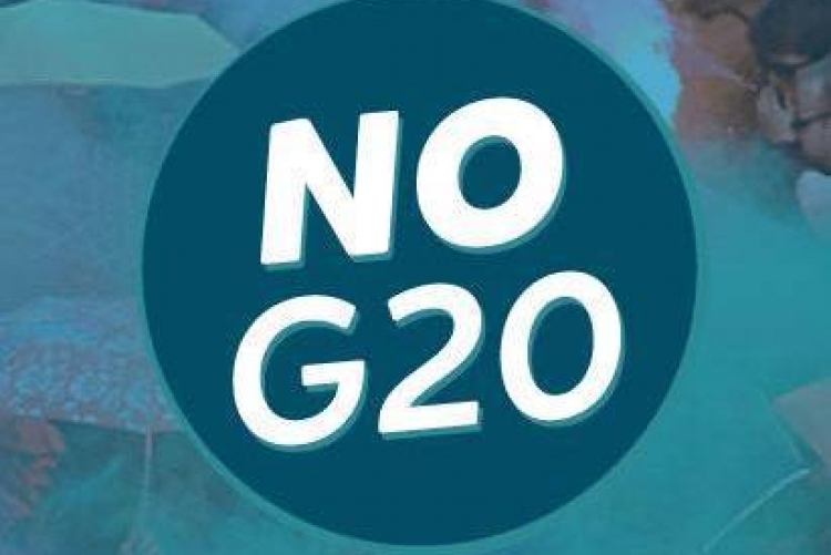 Auf zum G20 - Mobiveranstaltung in Fürth