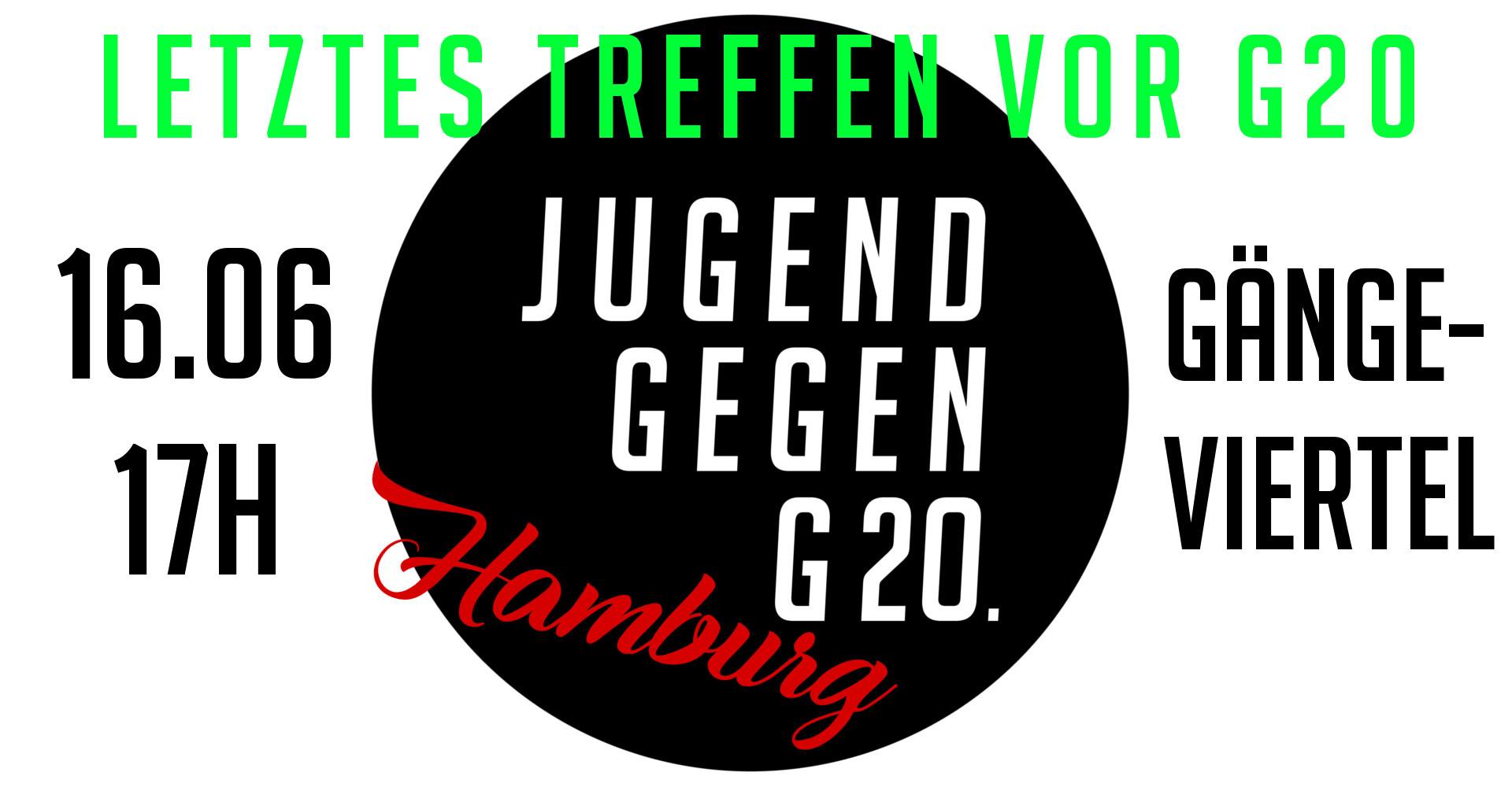 Jugend Gegen G20 - Jugendrat Hamburg Offenes Treffen